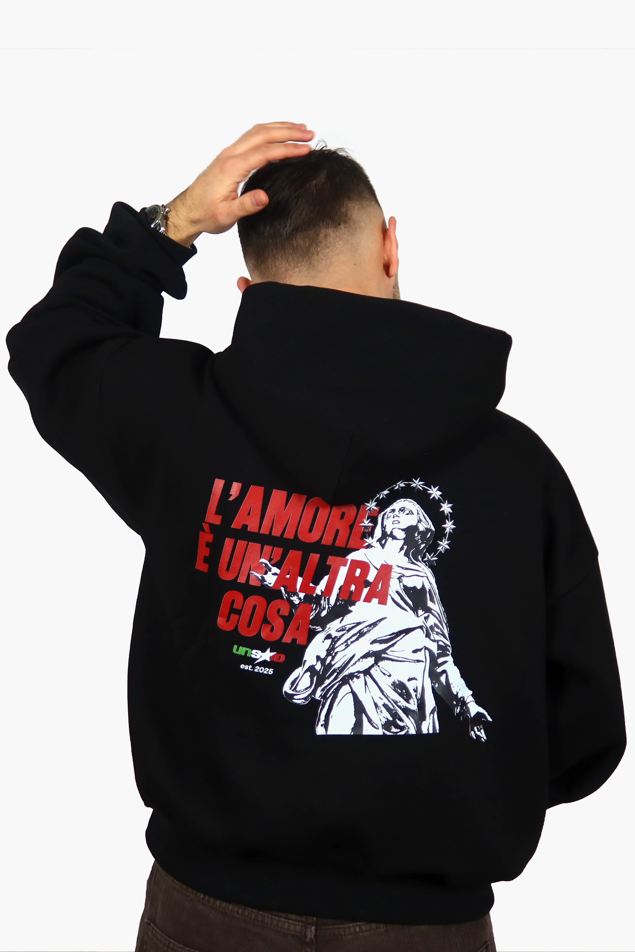 HOODIE BOXY OVERSIZED 'L'AMORE'
