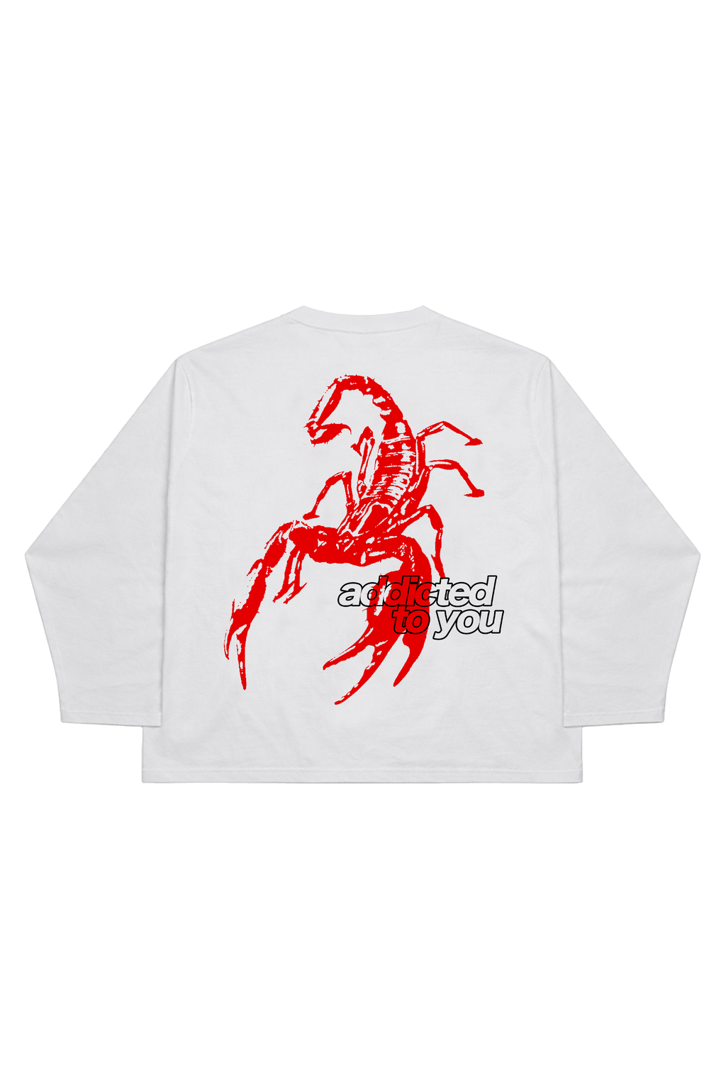 LONGSLEEVE OVERSIZED 'SCORPION'