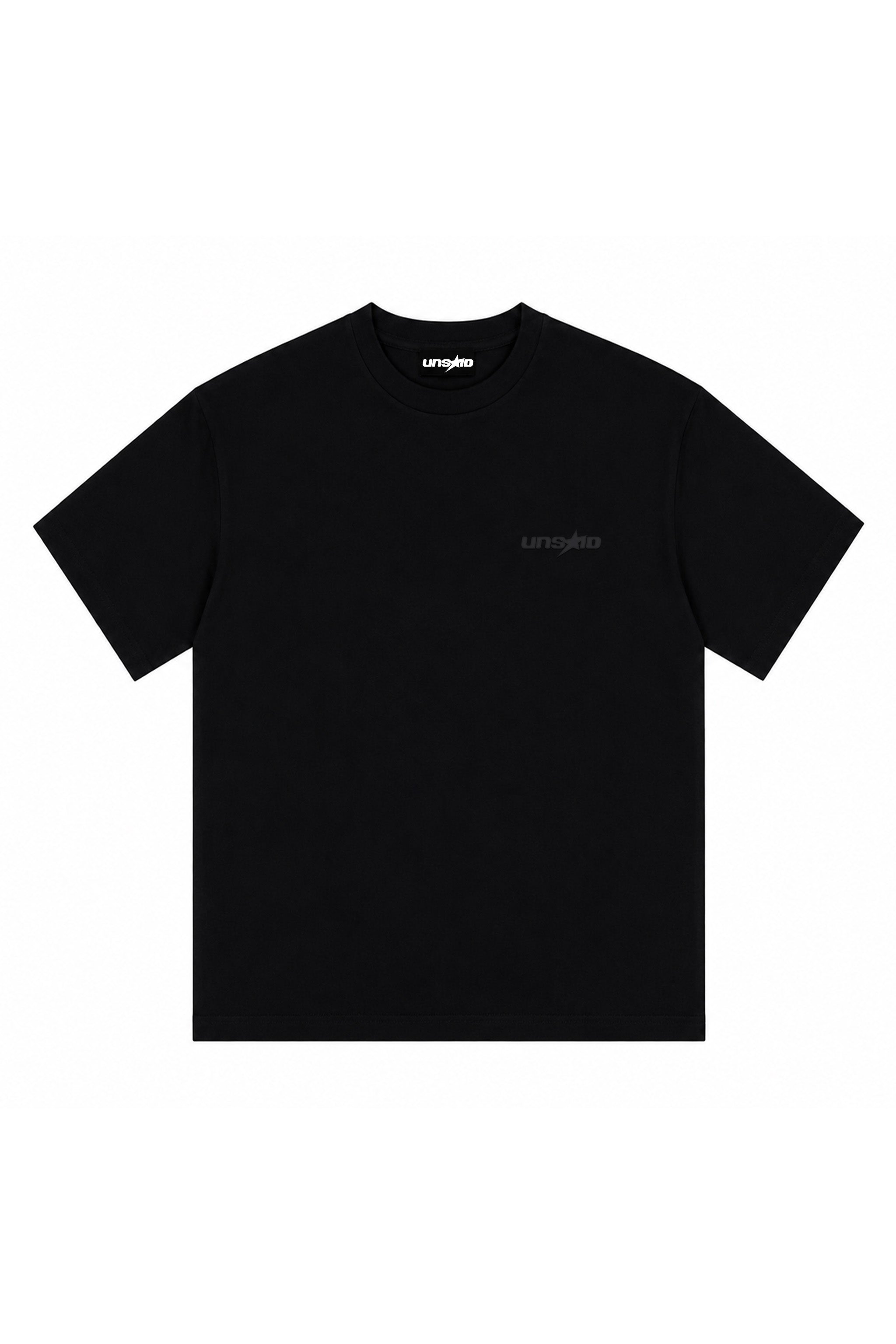 BASIC LINE -  BLACK SLIM FIT T-SHIRT