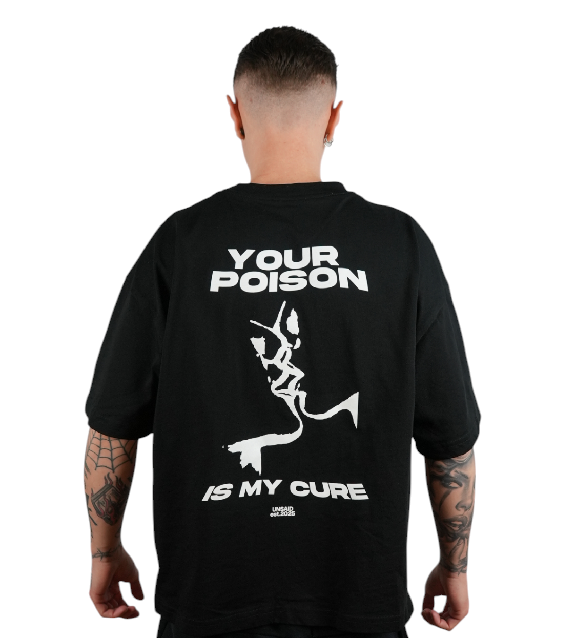 TEE OVERSIZED BOXY "POISON"