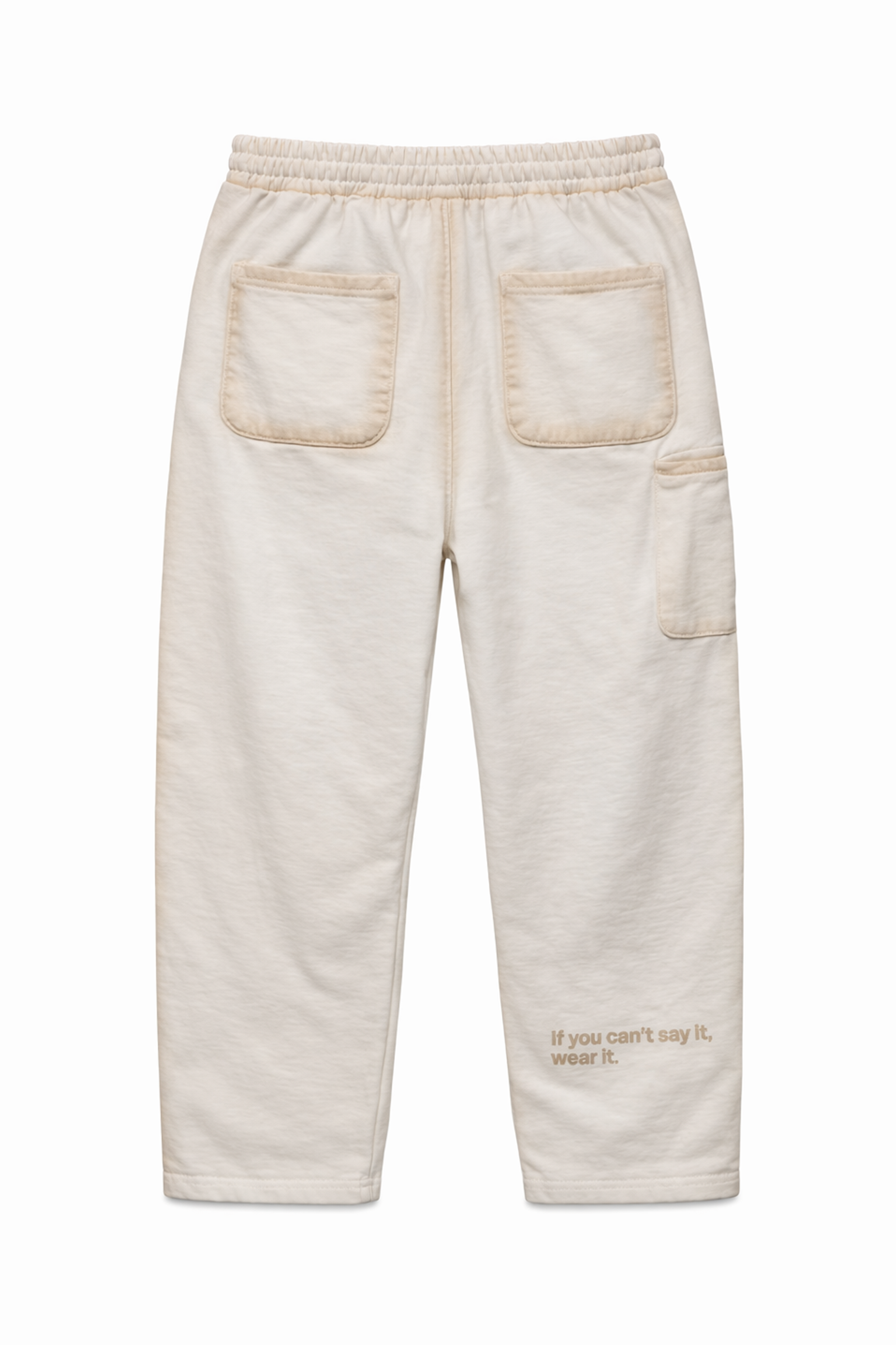 BAGGY SWEATPANTS OFF WHITE/SAND