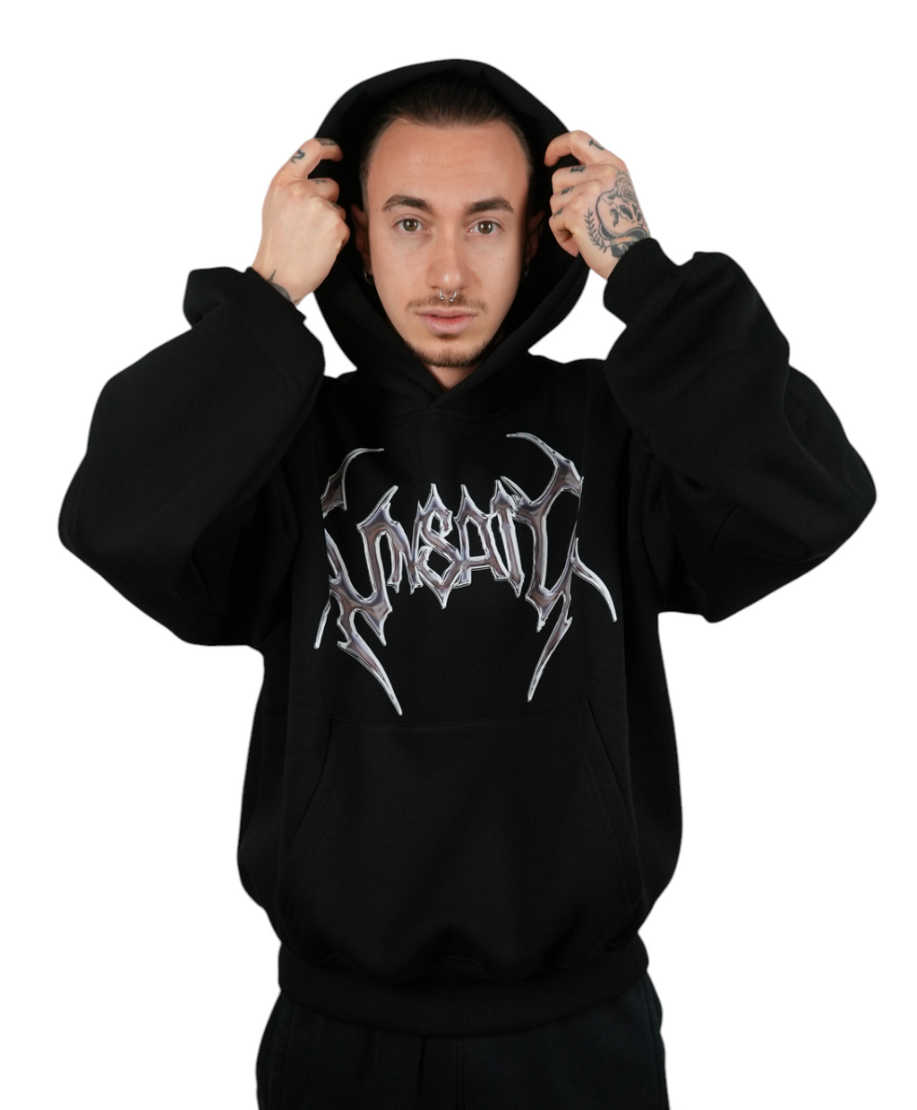 HOODIE OVERSIZED BOXY "CHROME"