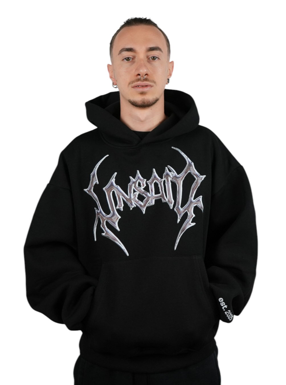 HOODIE OVERSIZED BOXY "CHROME"