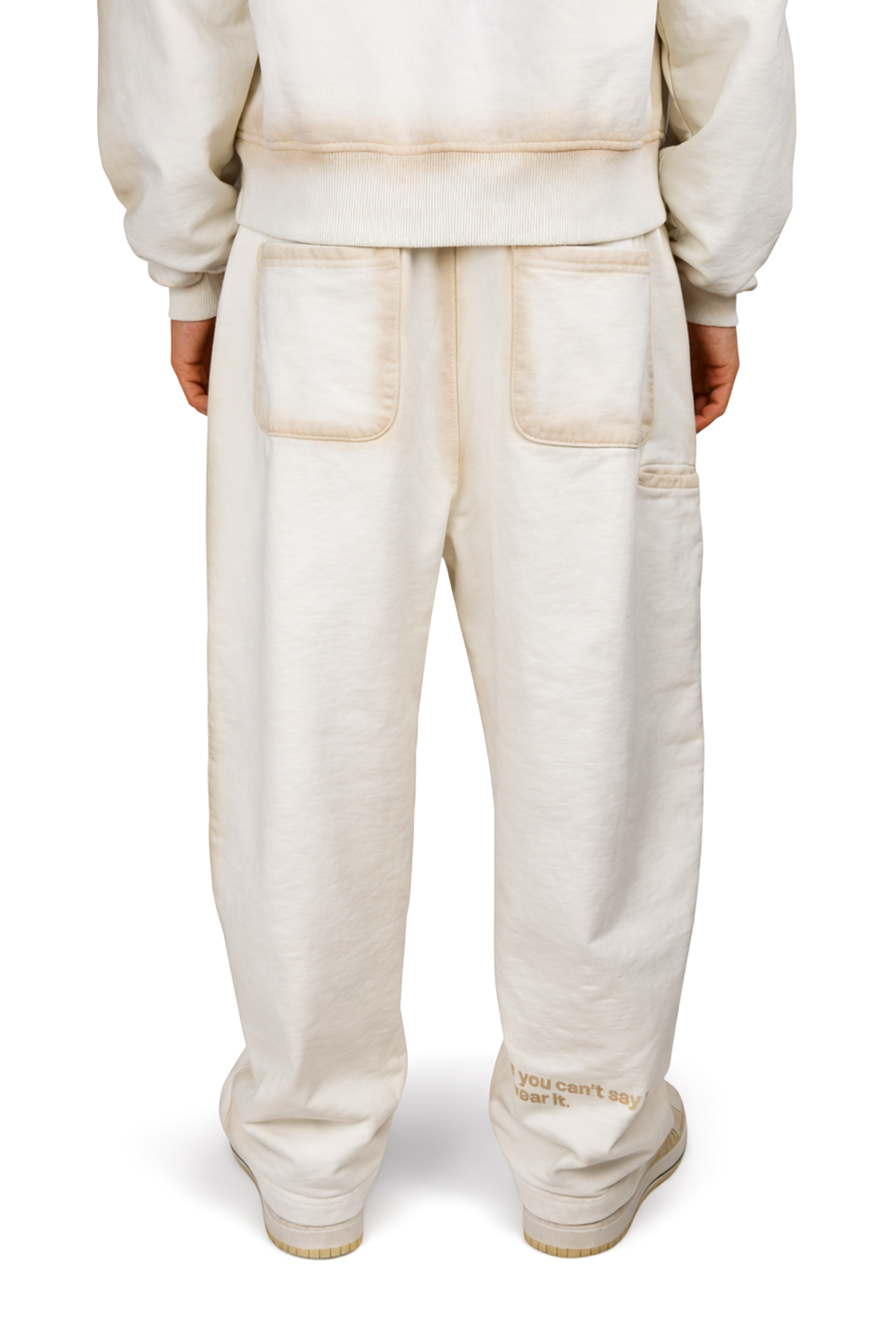 BAGGY SWEATPANTS OFF WHITE/SAND