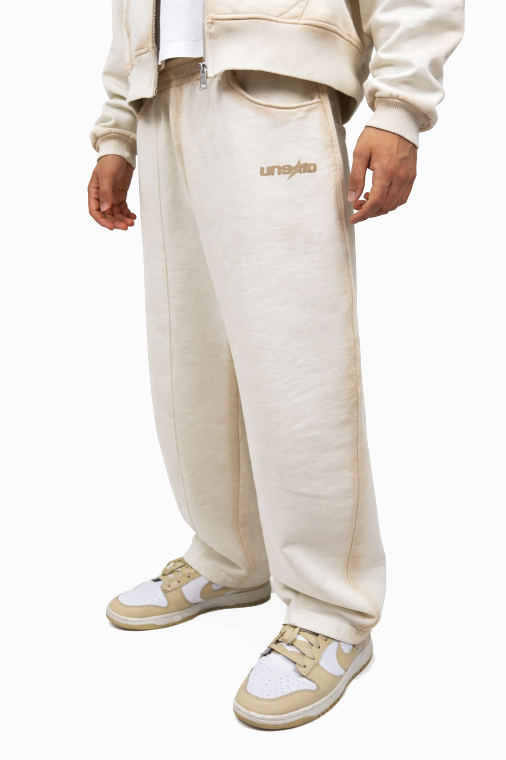 BAGGY SWEATPANTS OFF WHITE/SAND