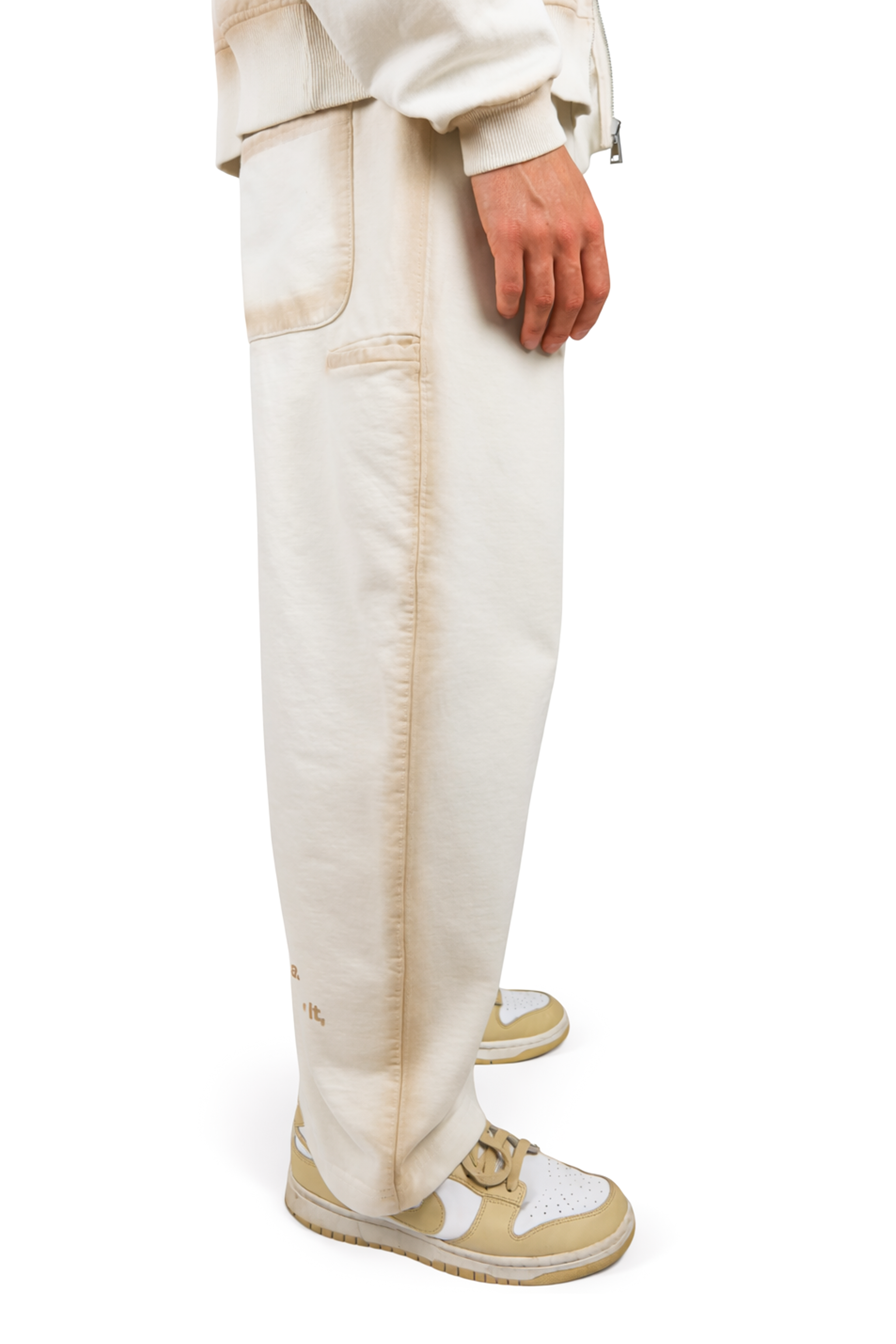 BAGGY SWEATPANTS OFF WHITE/SAND